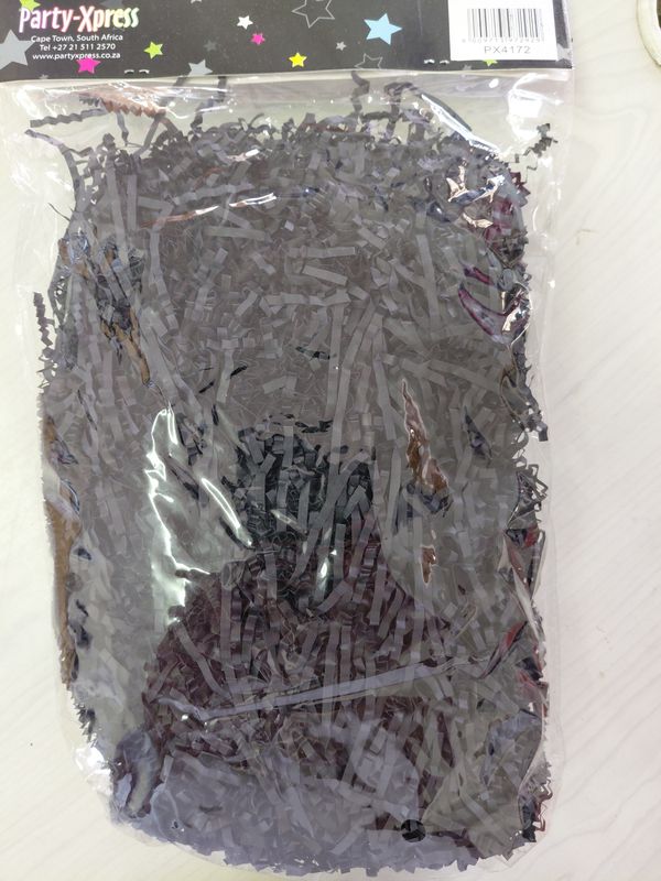 Shredded Paper 100g Black