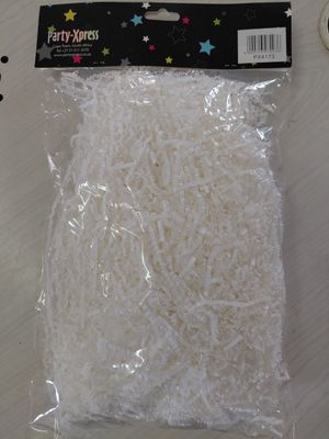 Shredded Paper 100g White