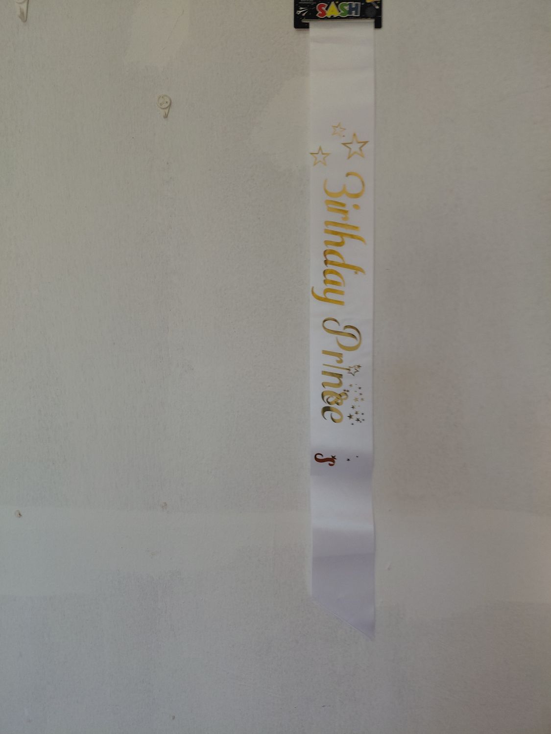 Sash Birthday Prince