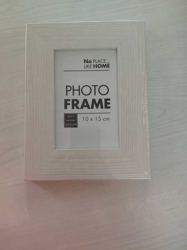 Photo Frame MDF White 10×15