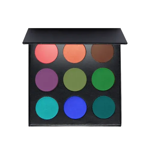 ES72: 9 Shade Eyeshadow Palette: COLOURS
