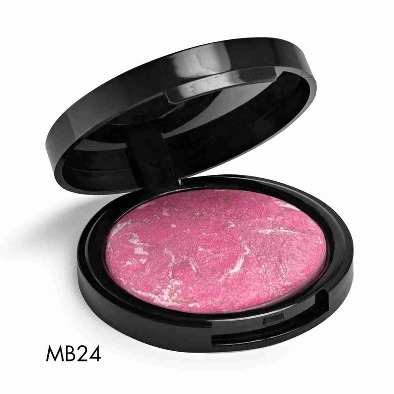 MB24: Mineral Blusher with Reflecting Pearls: Shimmering ROSE