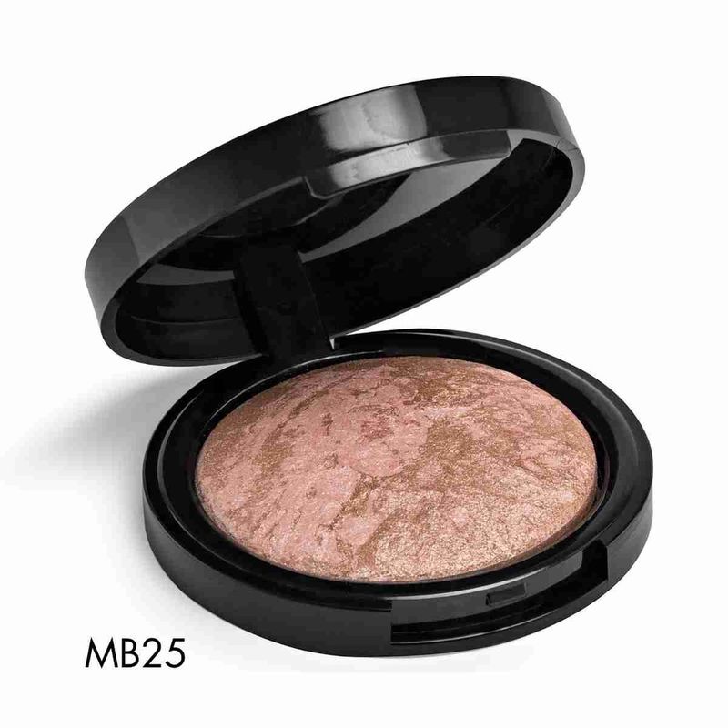 MB25: Mineral Blusher with Reflecting Pearls: Shimmering GOLD