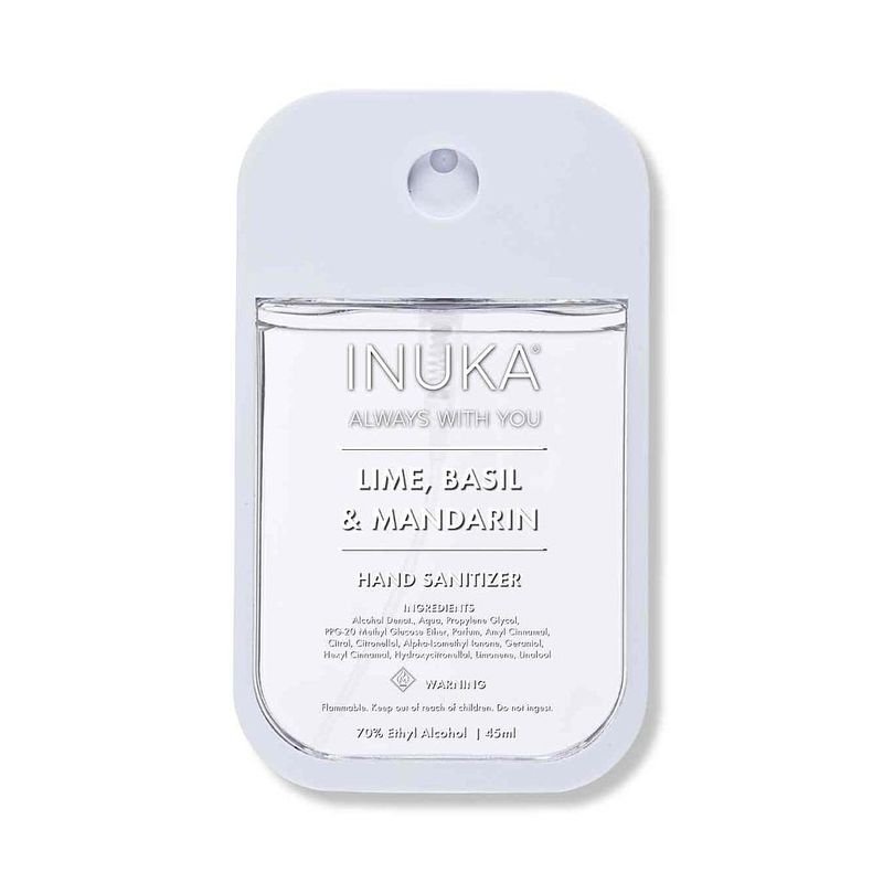 Hand Sanitizer: Lime, Basil &amp; Mandarin 45ml