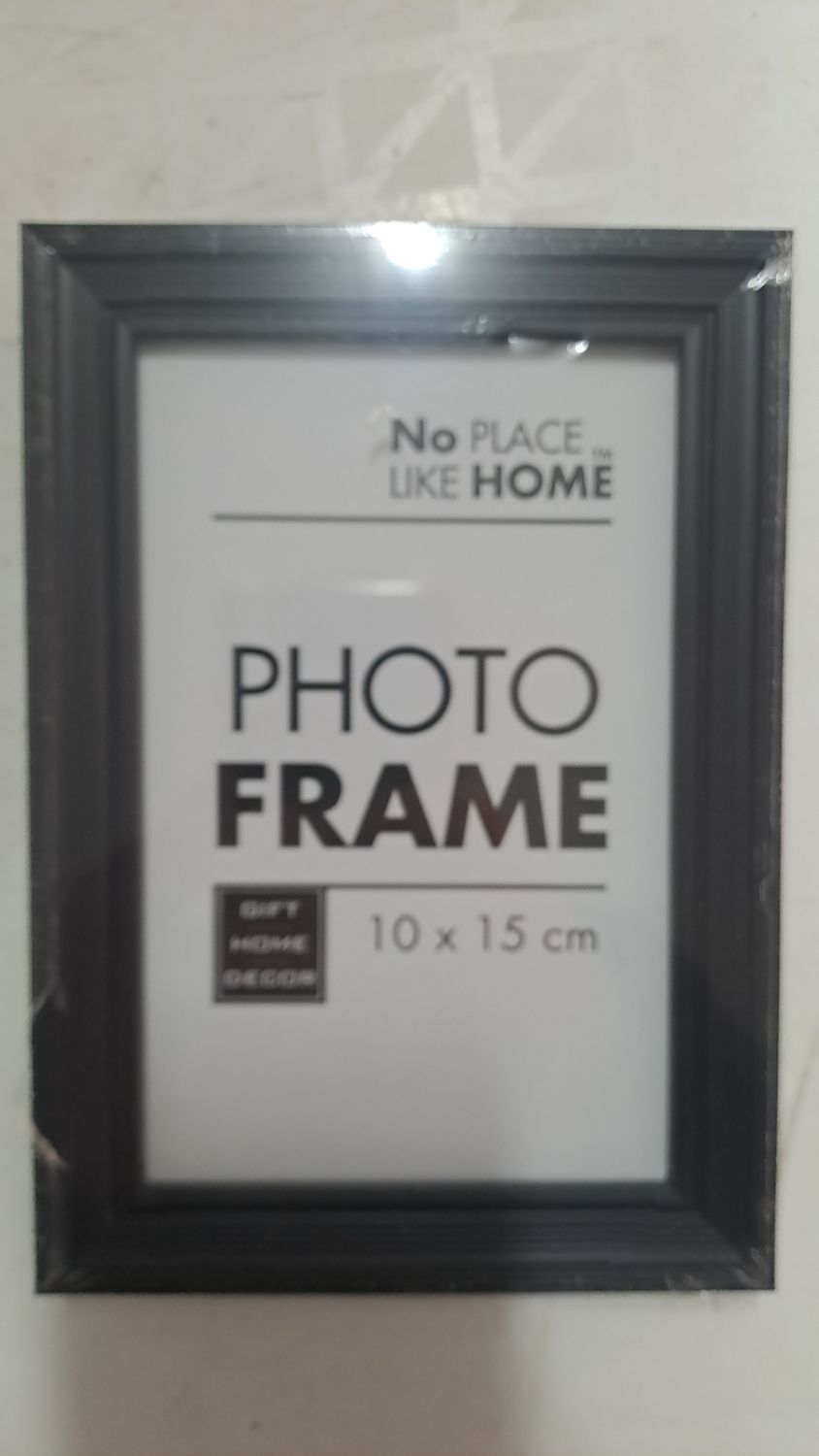 Photo Frame Plain Black 10×15