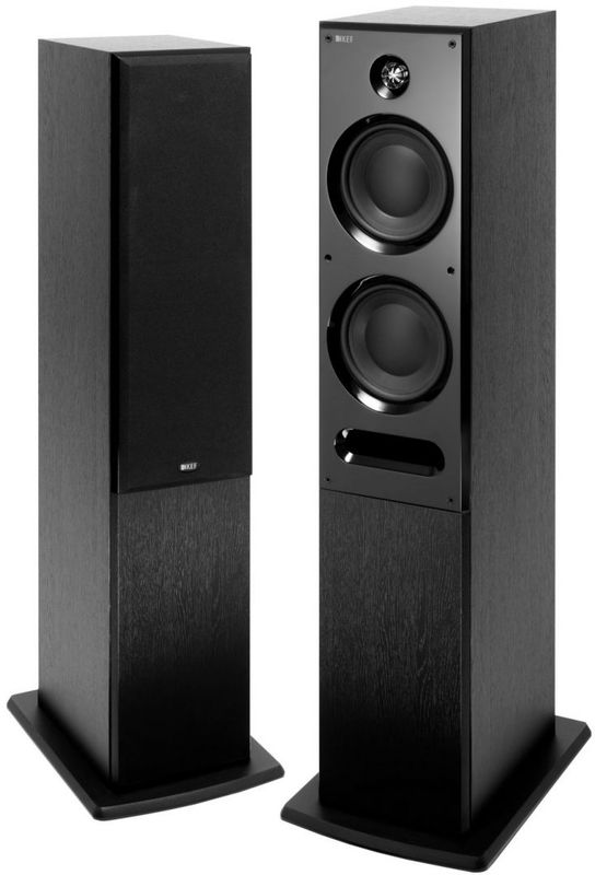 KEF luidspreker C7 Black Ash - 1 paar
