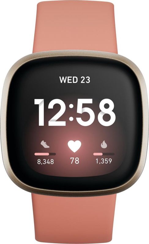 Fitbit Versa 3, roze