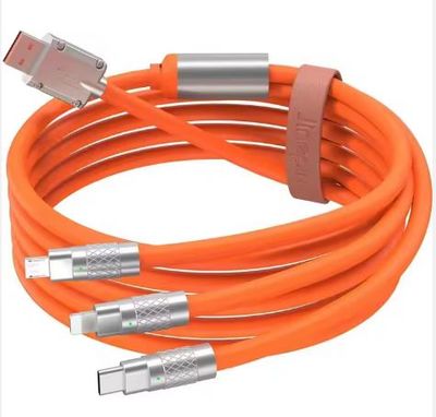 4-Foot 3 in 1 Charger Cable