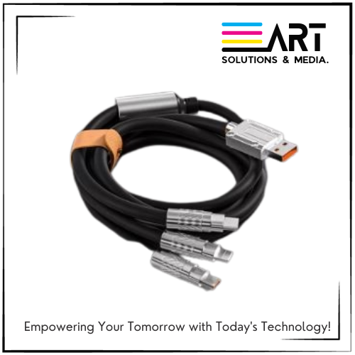 4-Foot 3 in 1 Charger Cable