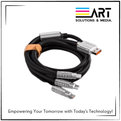 4-Foot 3 in 1 Charger Cable