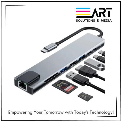8-in-1 USB-C Docking Station.