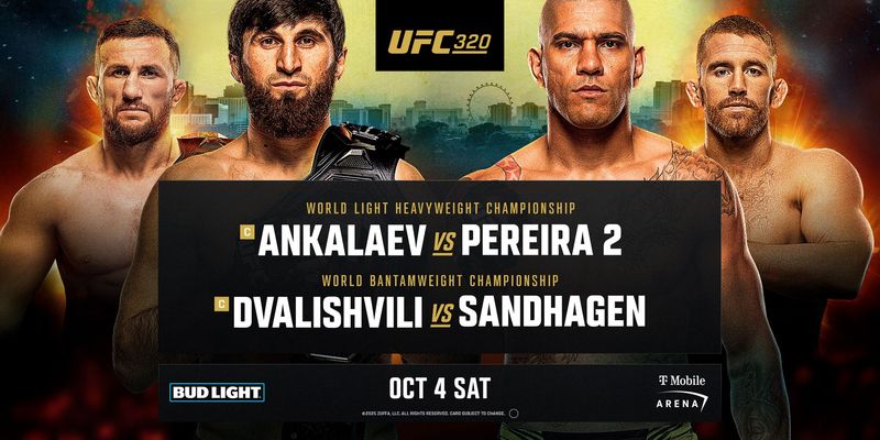 UFC 320: Ankalaev vs Pereira