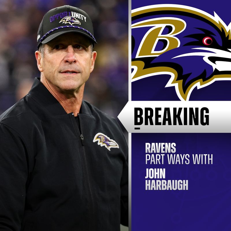 Ravens Shock NFL by Firing Head Coach John Harbaugh After 18 Seasons