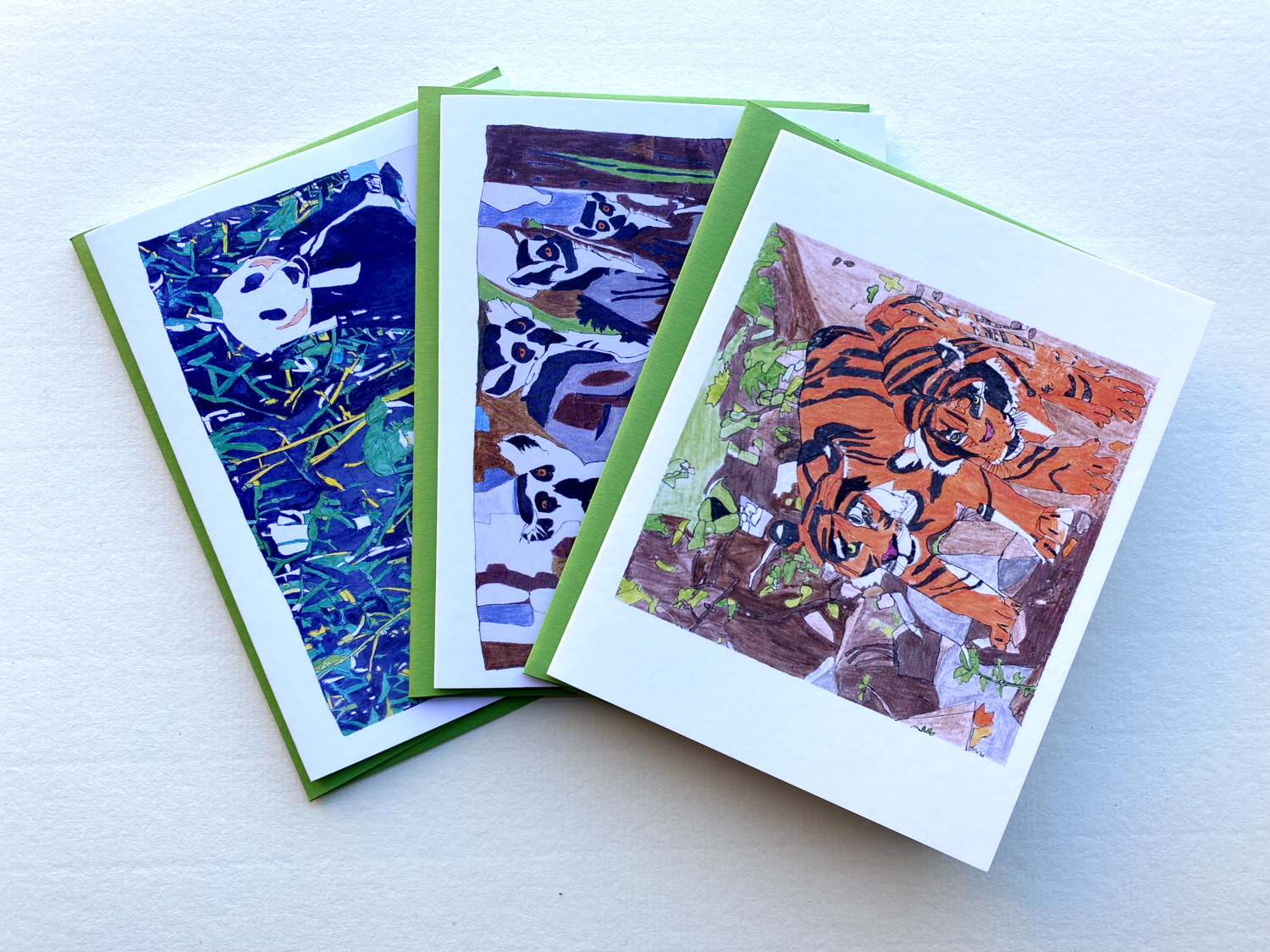 Animals card pack