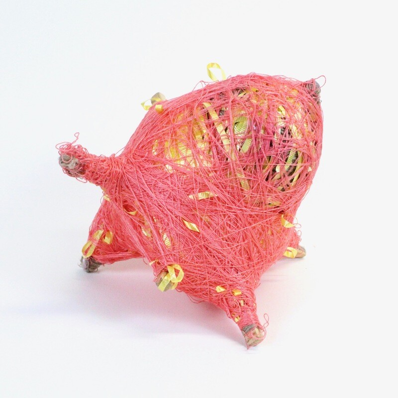 Untitled (Pink Tripod) by Cindy Gosselin
