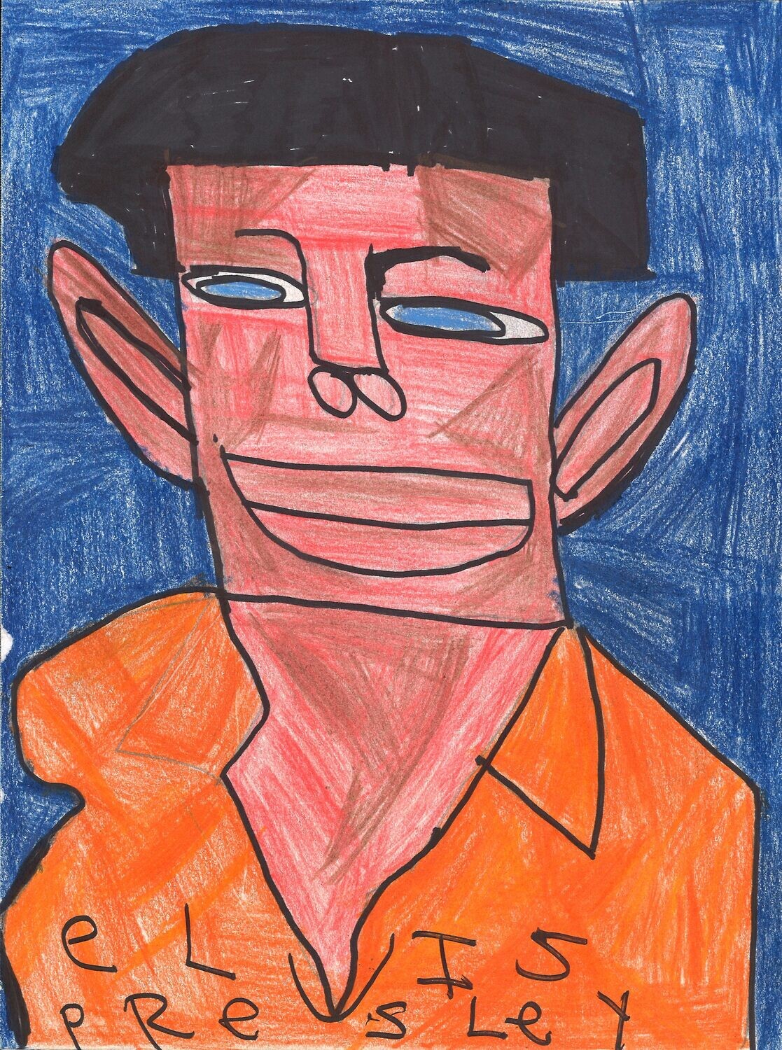 Elvis Presley by Mary T Bevlock