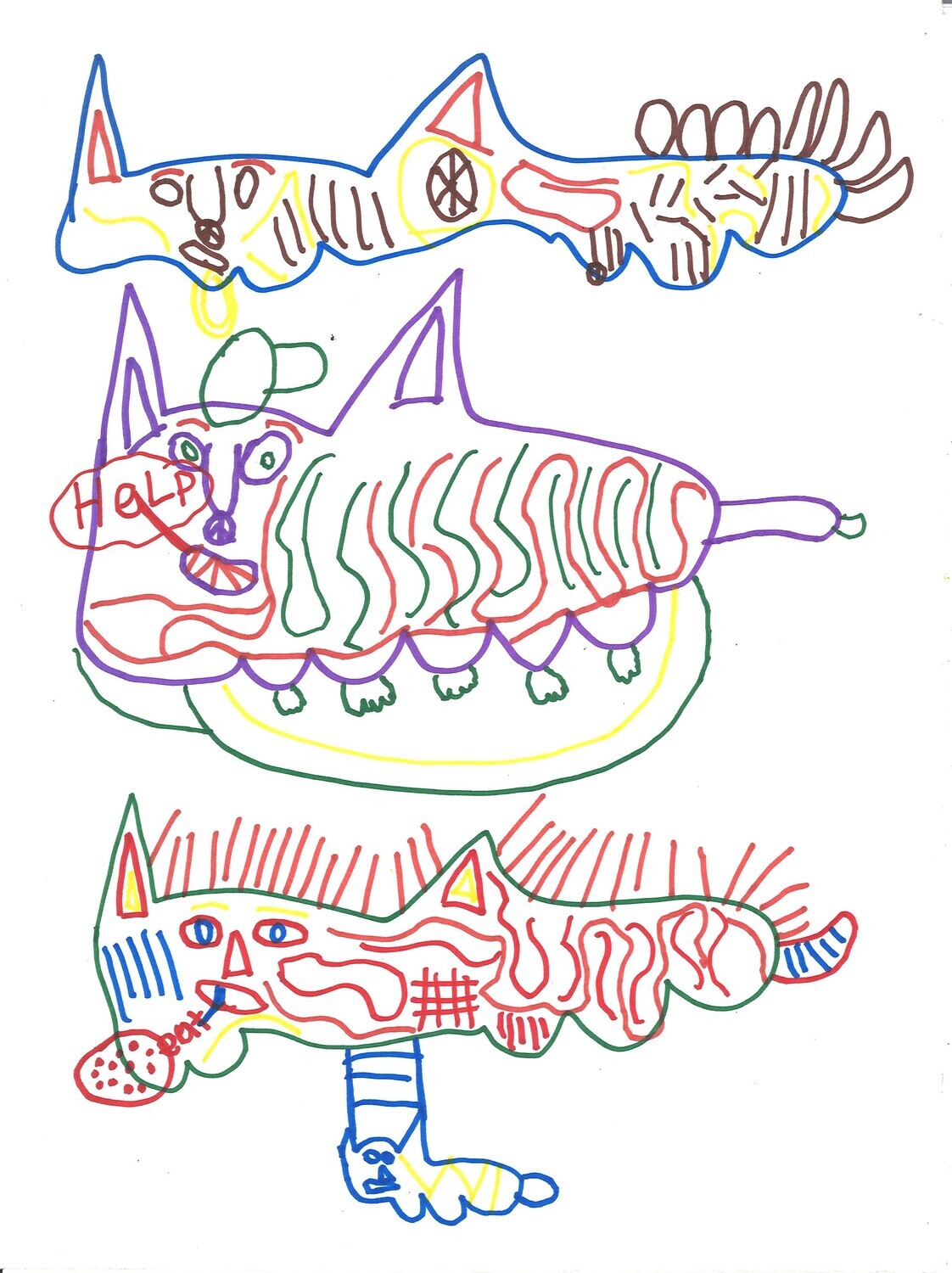 Cats by Lydia Thompson