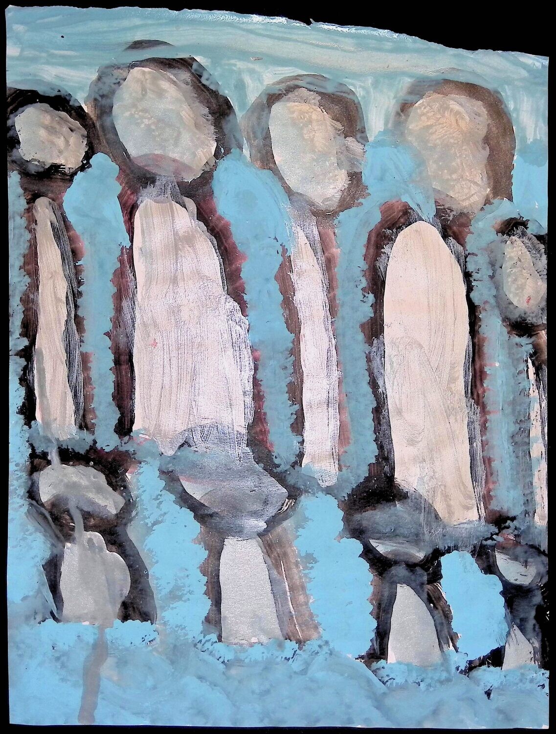 Volcanos Behind the Sea by Carl Trunk