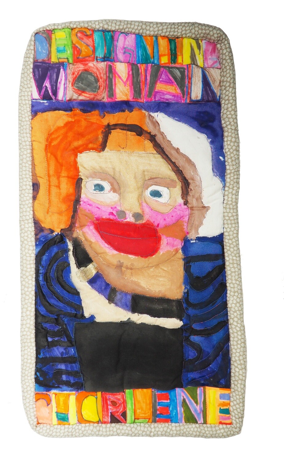 Designing Women Charlene Quilted Painting by Mary T. Bevlock