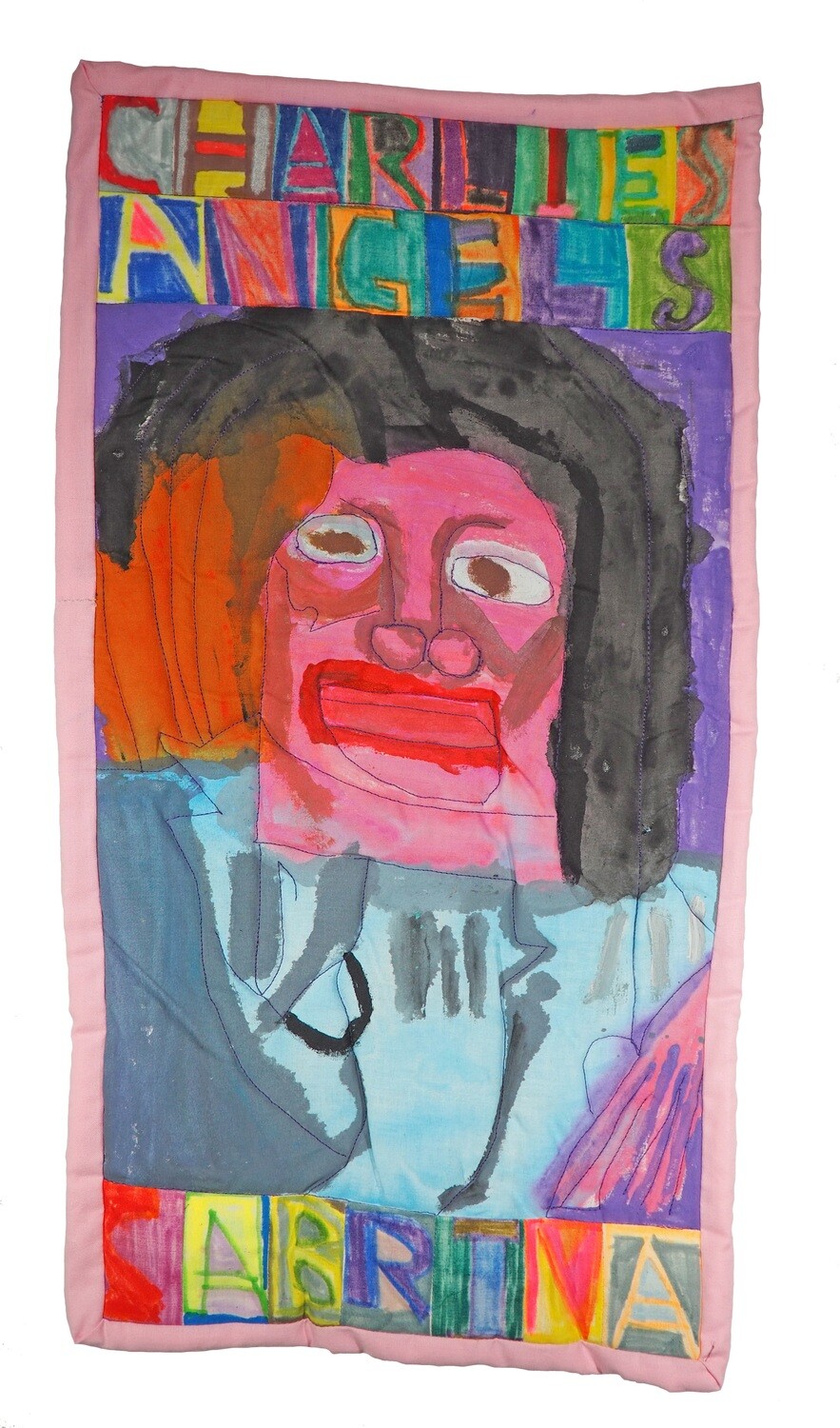 Charlie&#39;s Angels Sabrina Quilted Painting by Mary T. Bevlock