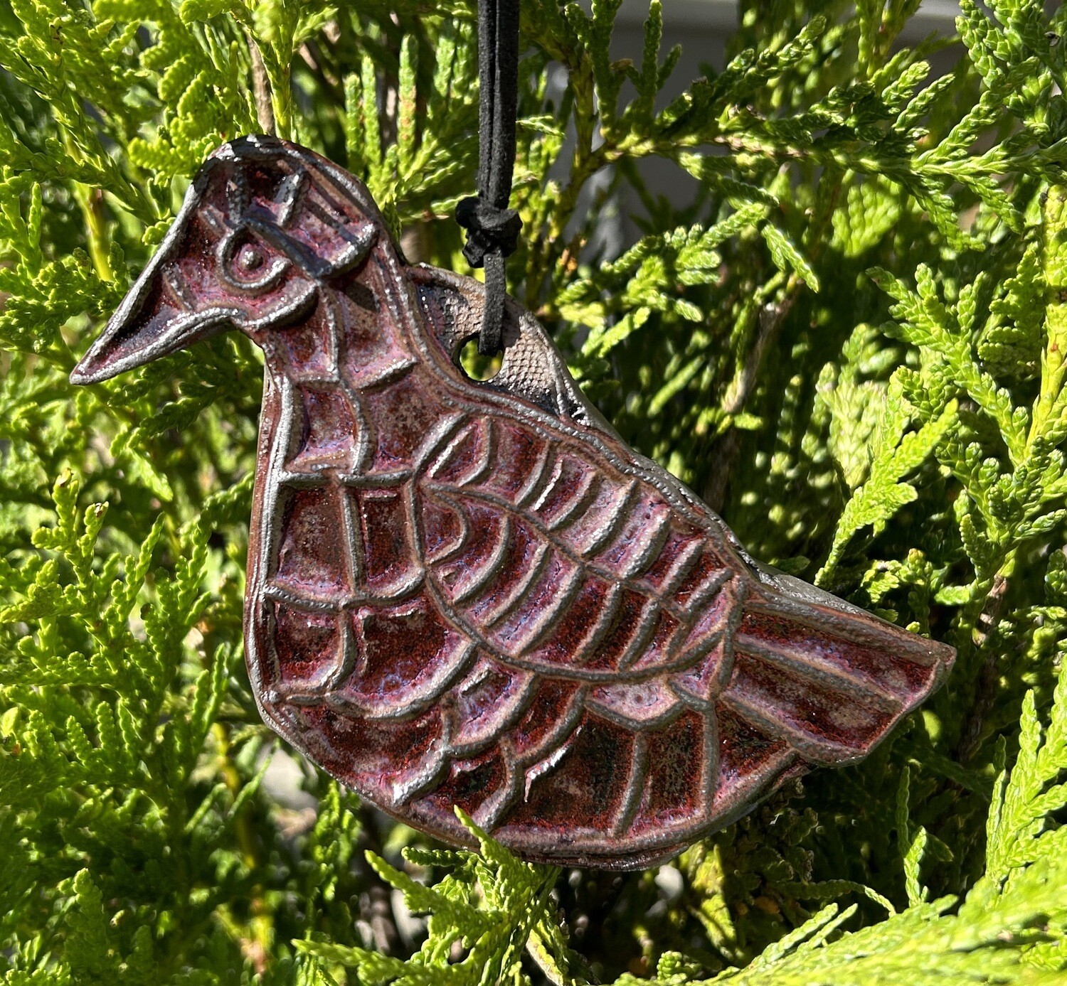 Baikal Teal Ornament designed by Chloe Kirkland