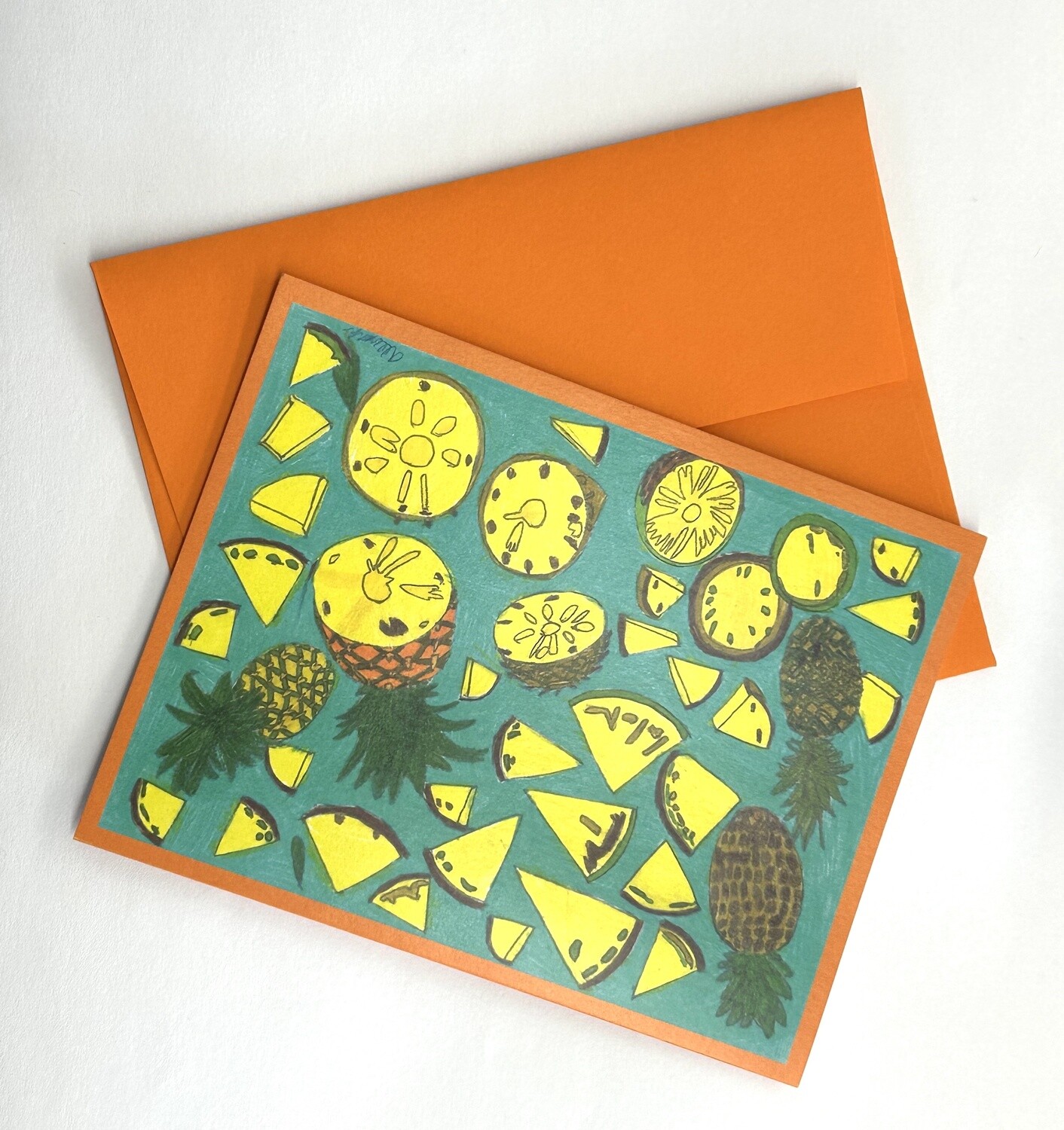 Pineapples card