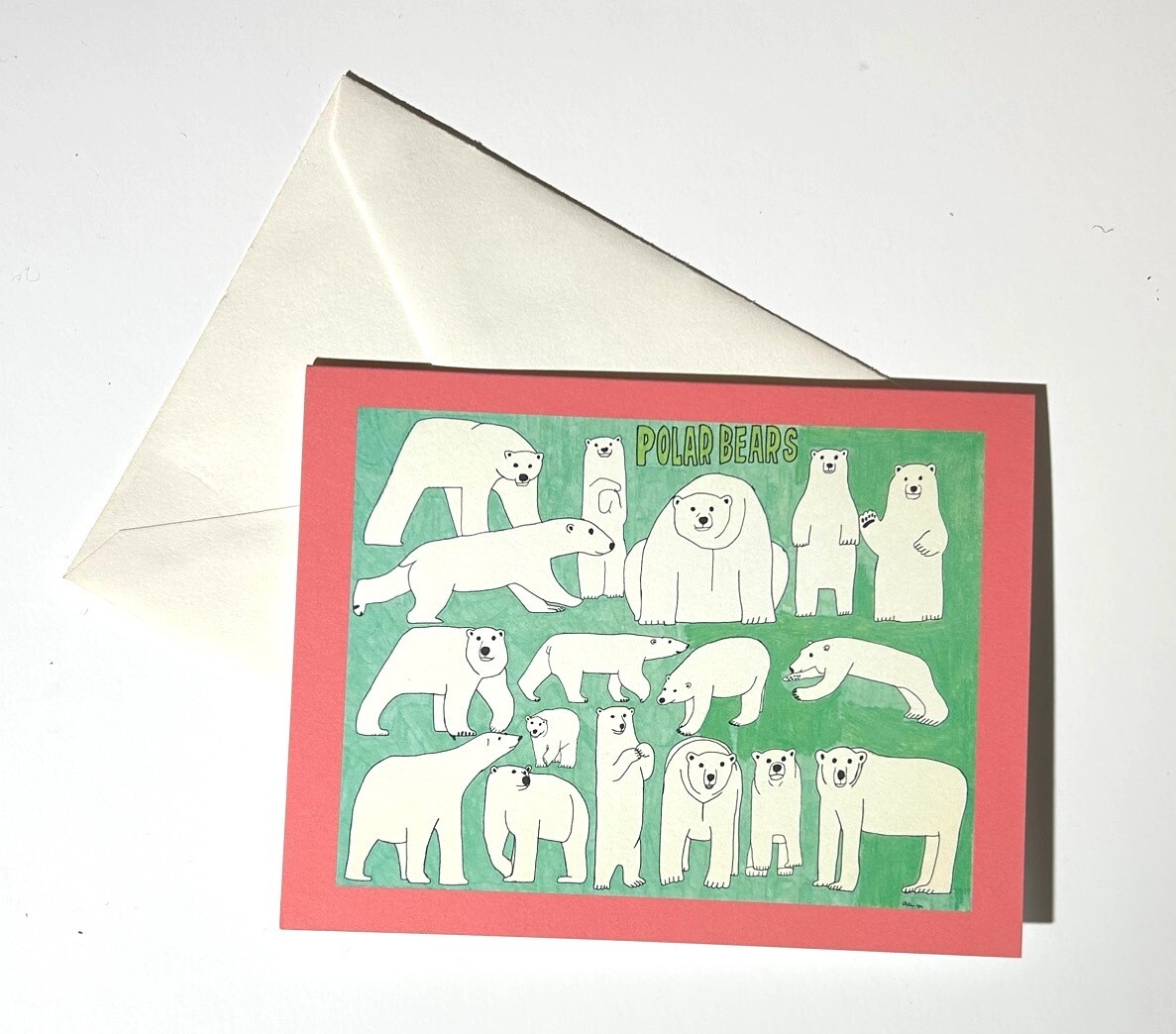 Polar Bear card