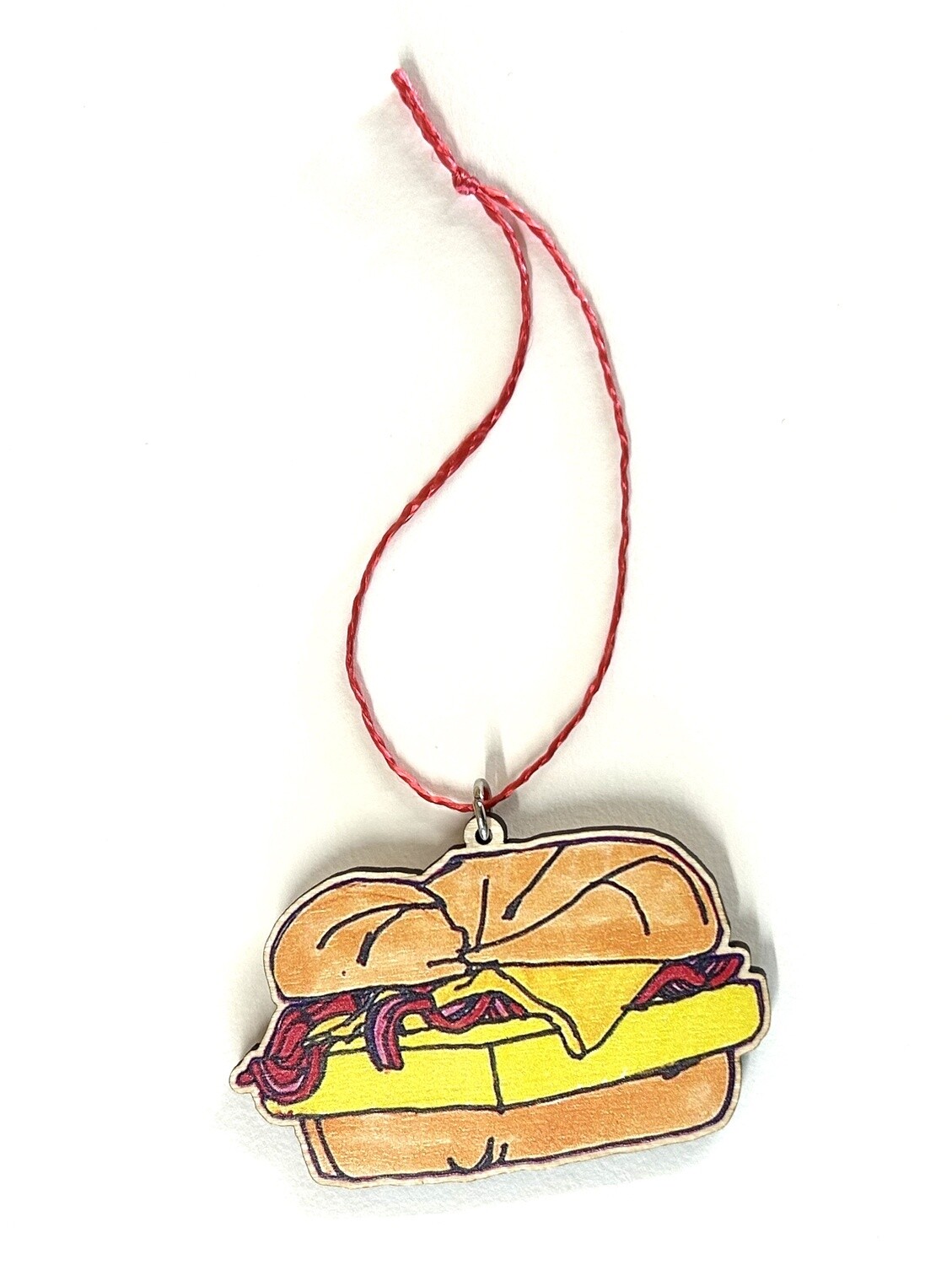 Breakfast Sandwich ornament