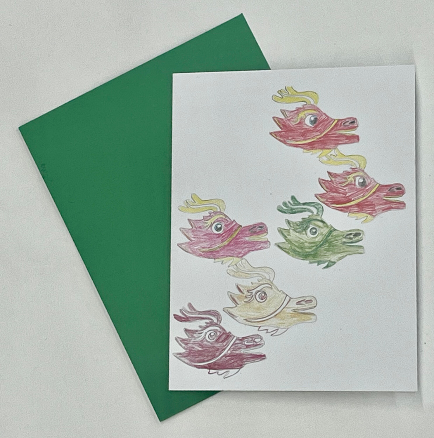 Dragons card