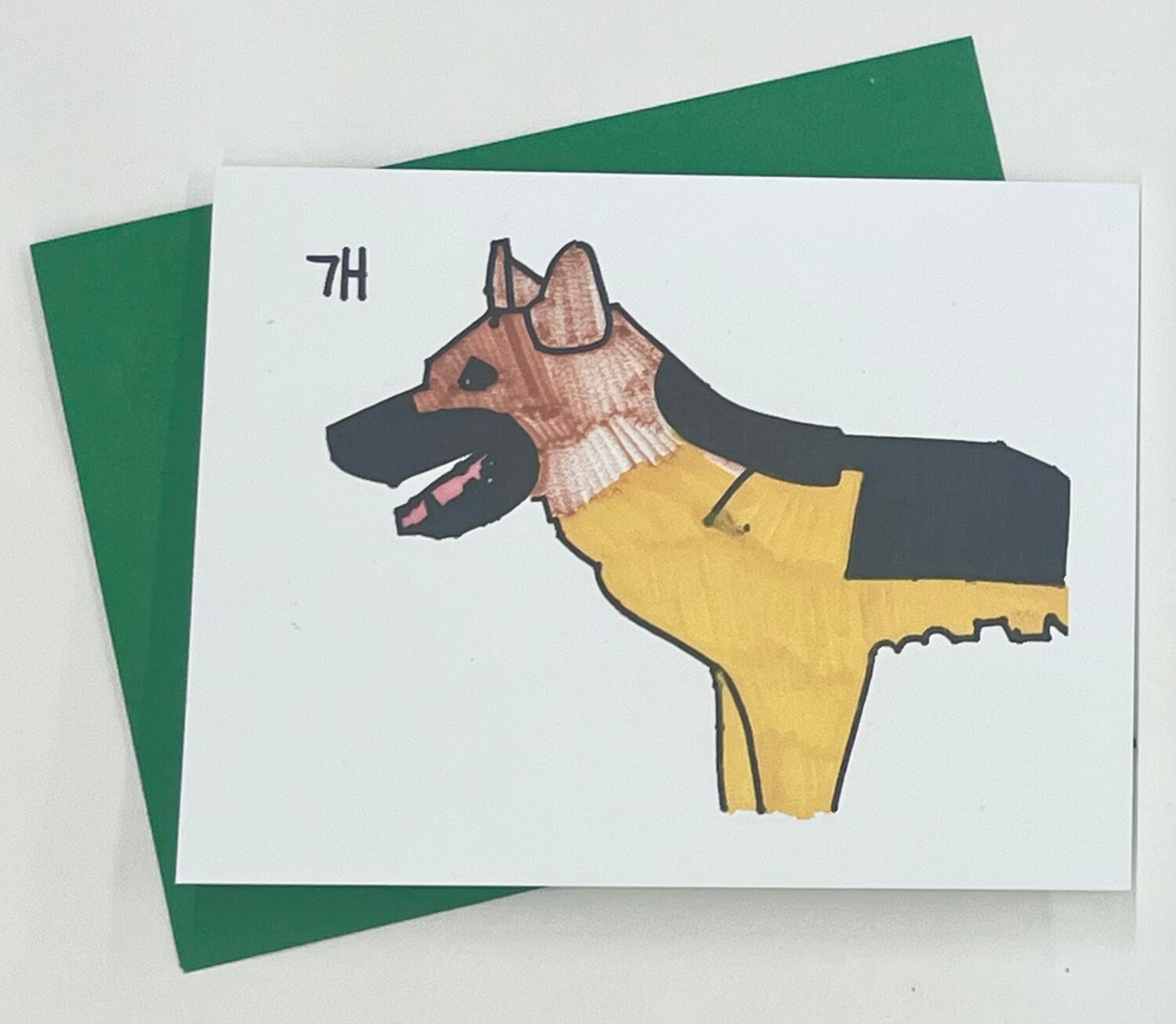 Dog 2 card