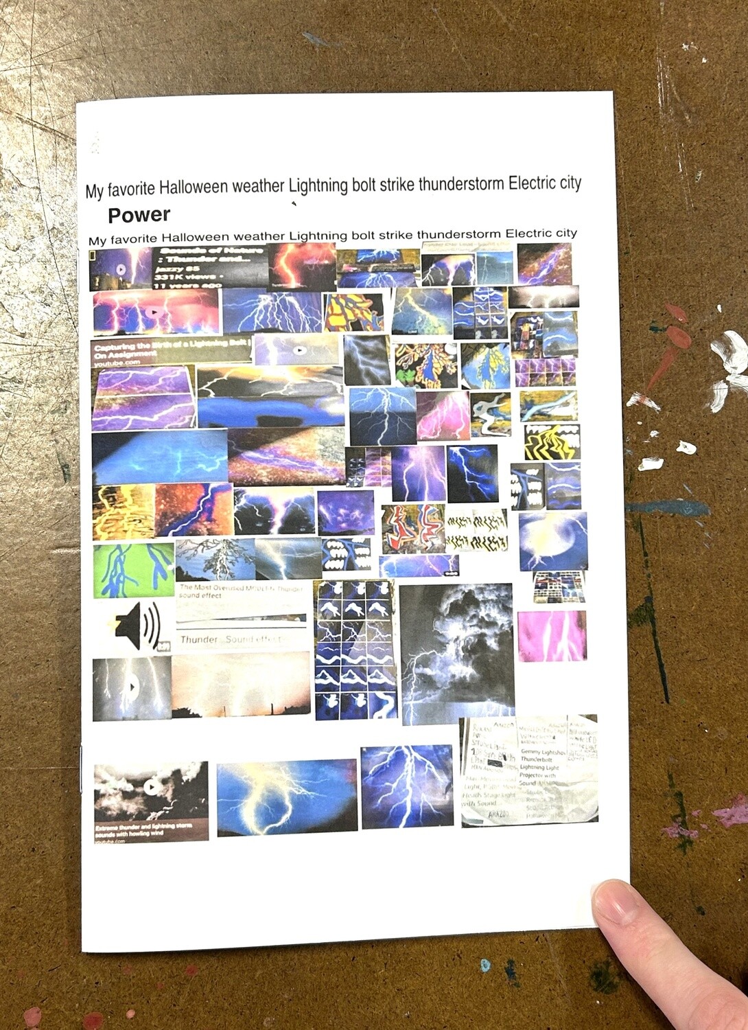 My Favorite Halloween Weather zine