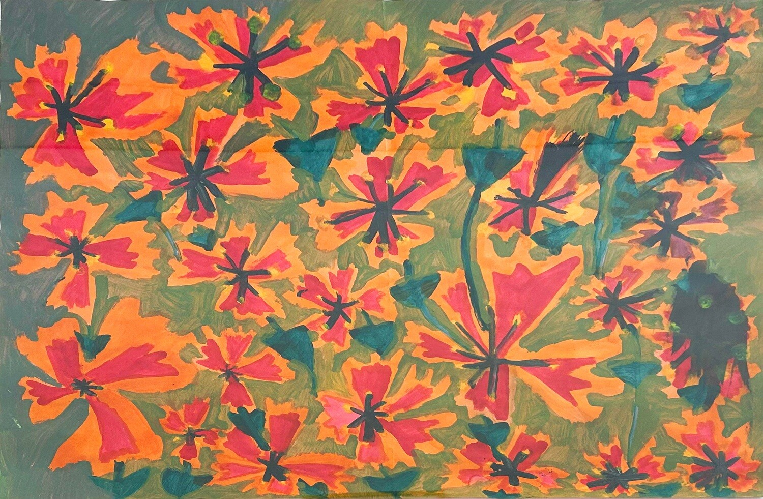 Tropical flowers by Natasha Plaza