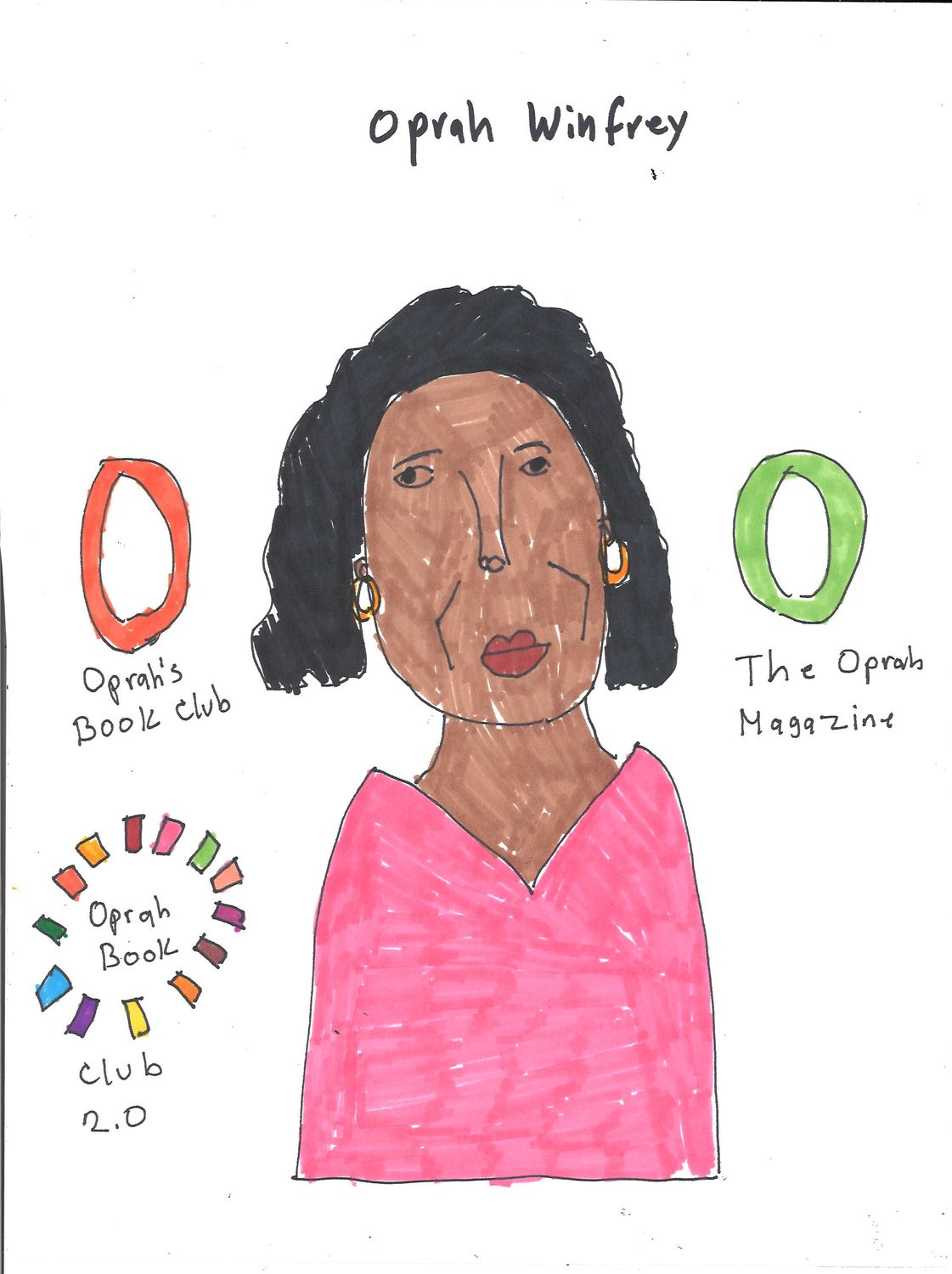 Oprah Winfrey by Lucia Castrogiovanni