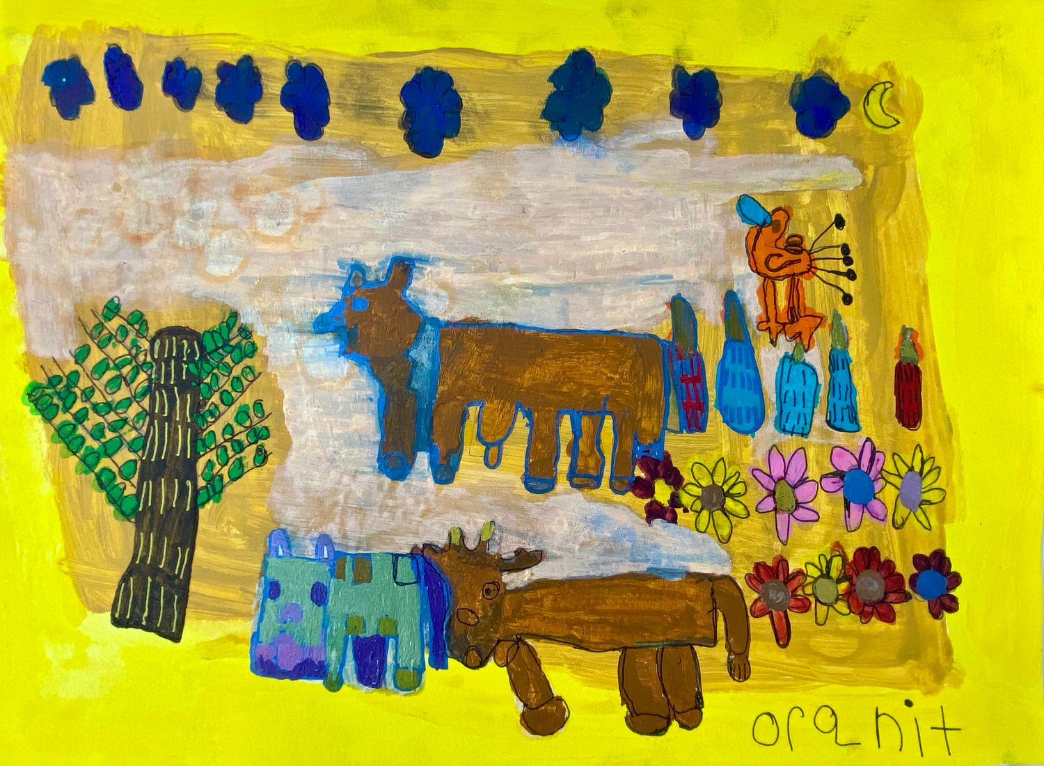 Bear, Dear and Bird by Oranit Solomonov