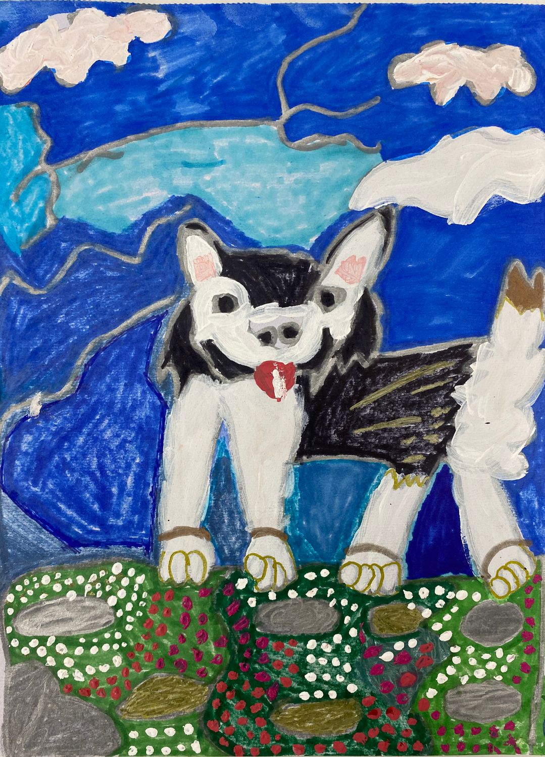 Siberian Husky by Aaliyah Bush