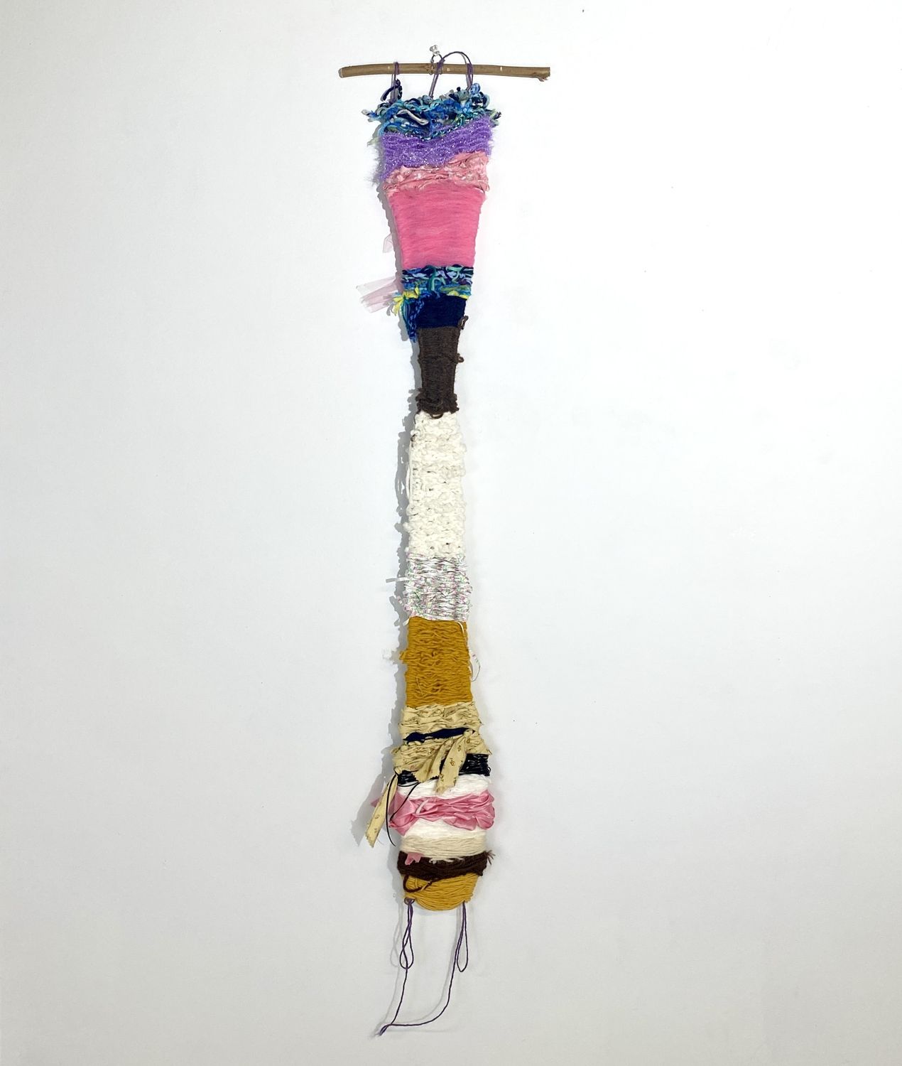 Untitled wall hanging tapestry by Kelly Brown