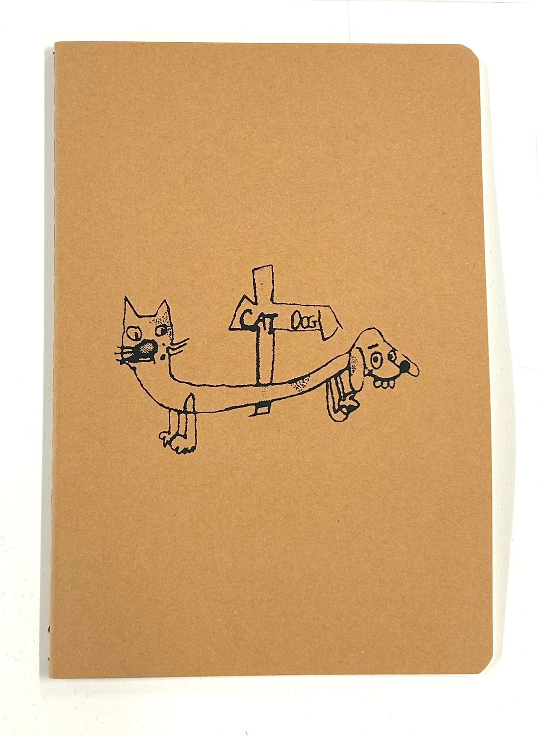 Cat Dog notebook by Jerard Harris