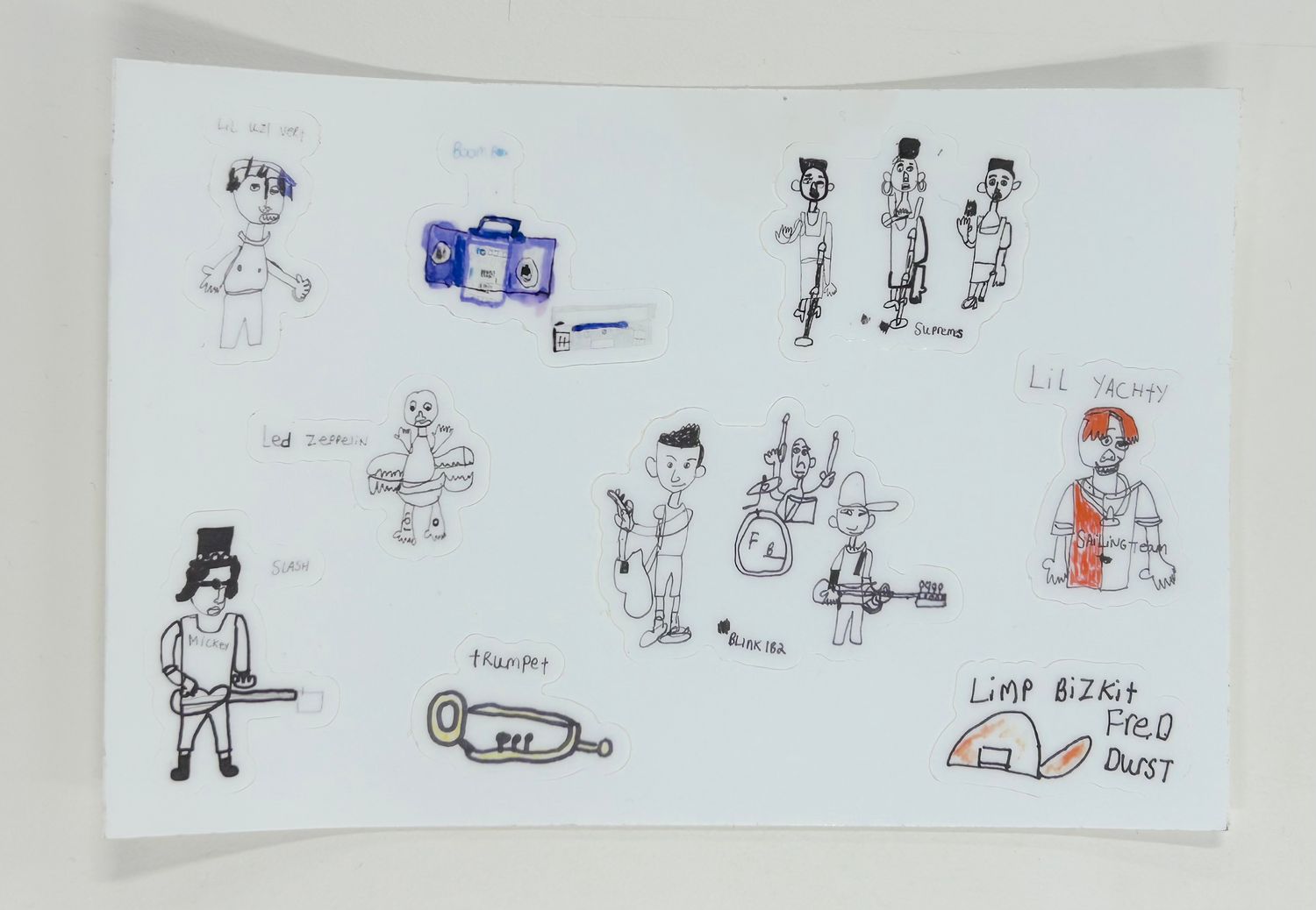 Sticker Sheet by Jerard Harris