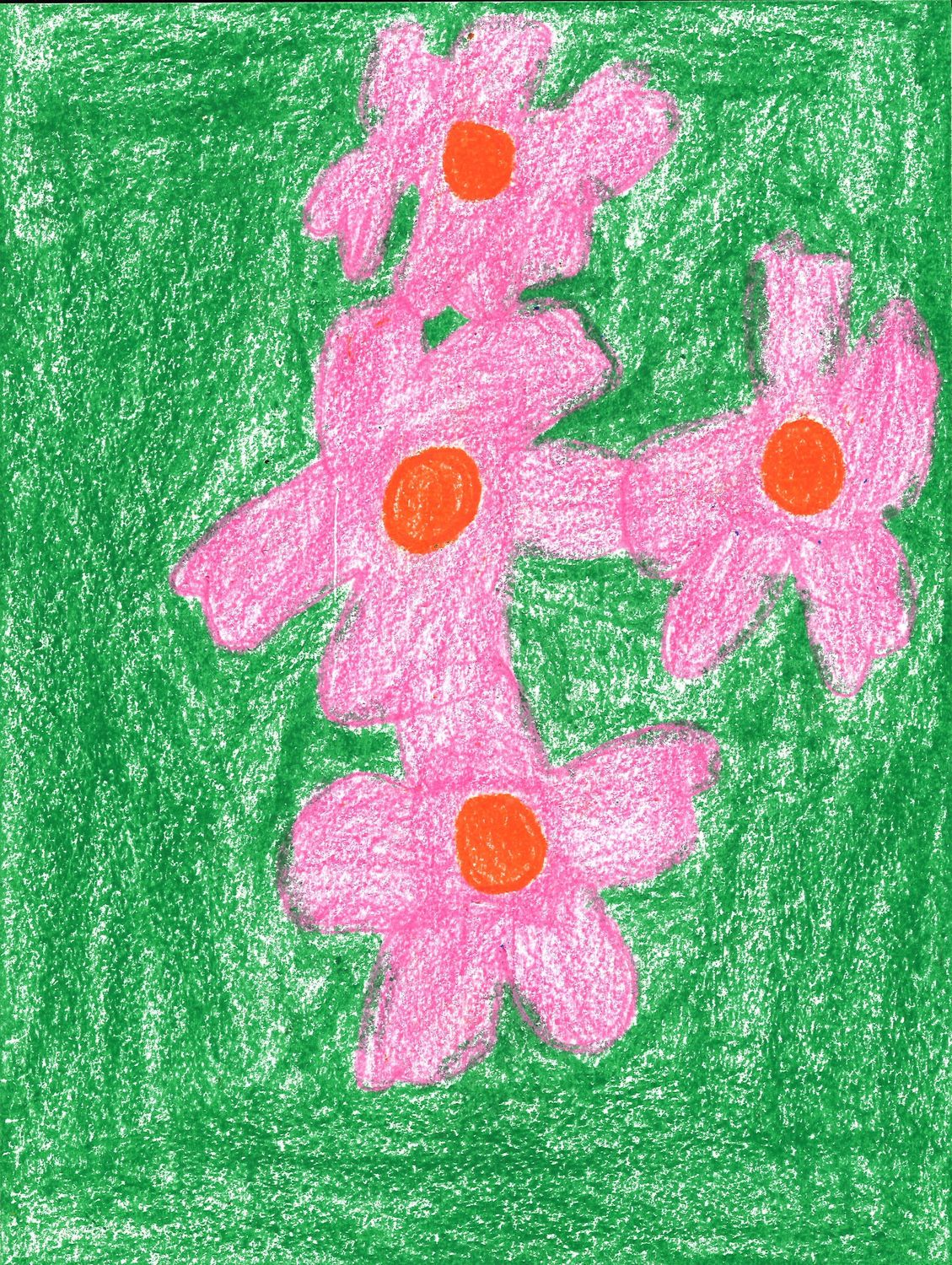 Pink Flowers by Michael McFadden