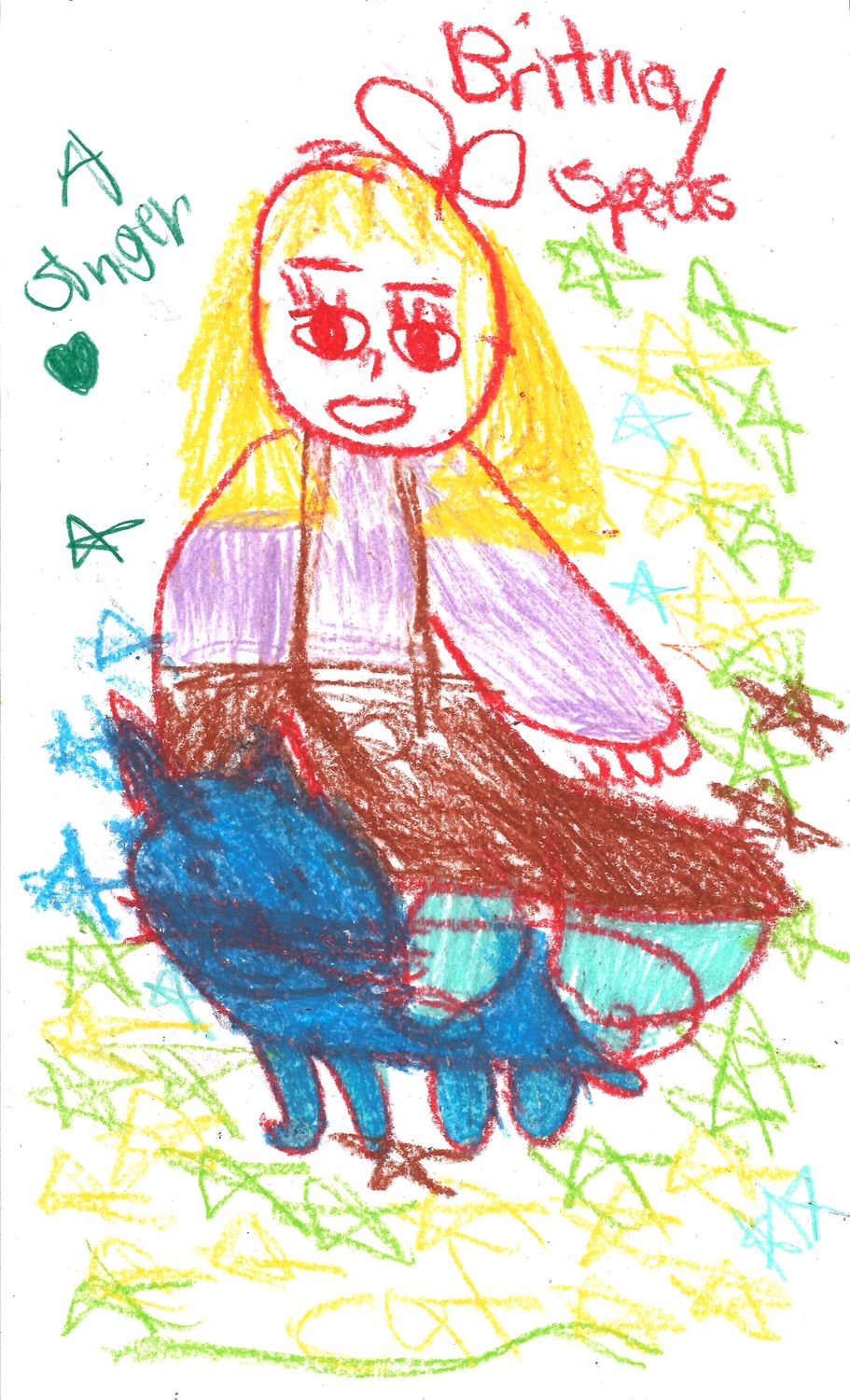 A Singer, Britney Spears by Lauren Rowland