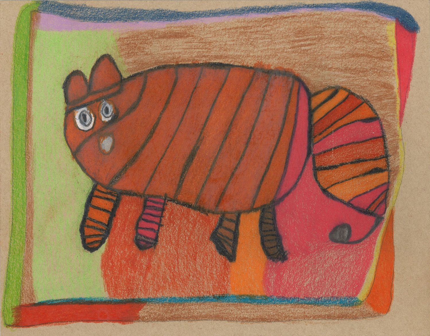 An Orange Cat by Ben Riley