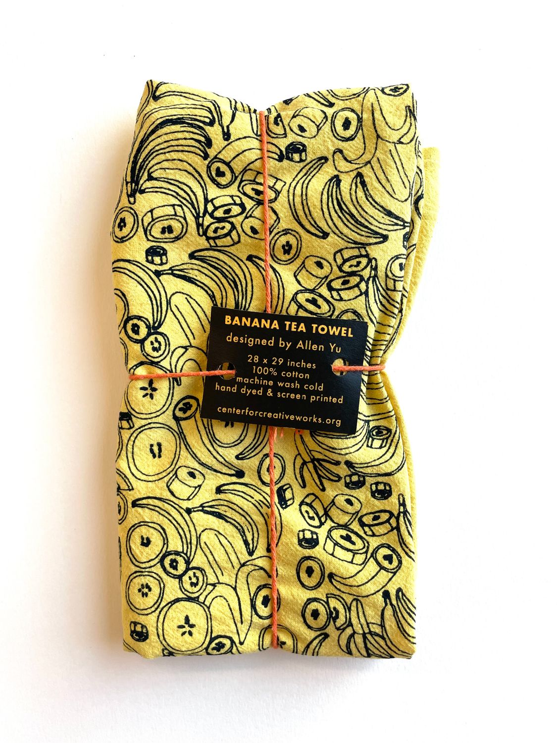 Banana Tea Towel (large) by Allen Yu