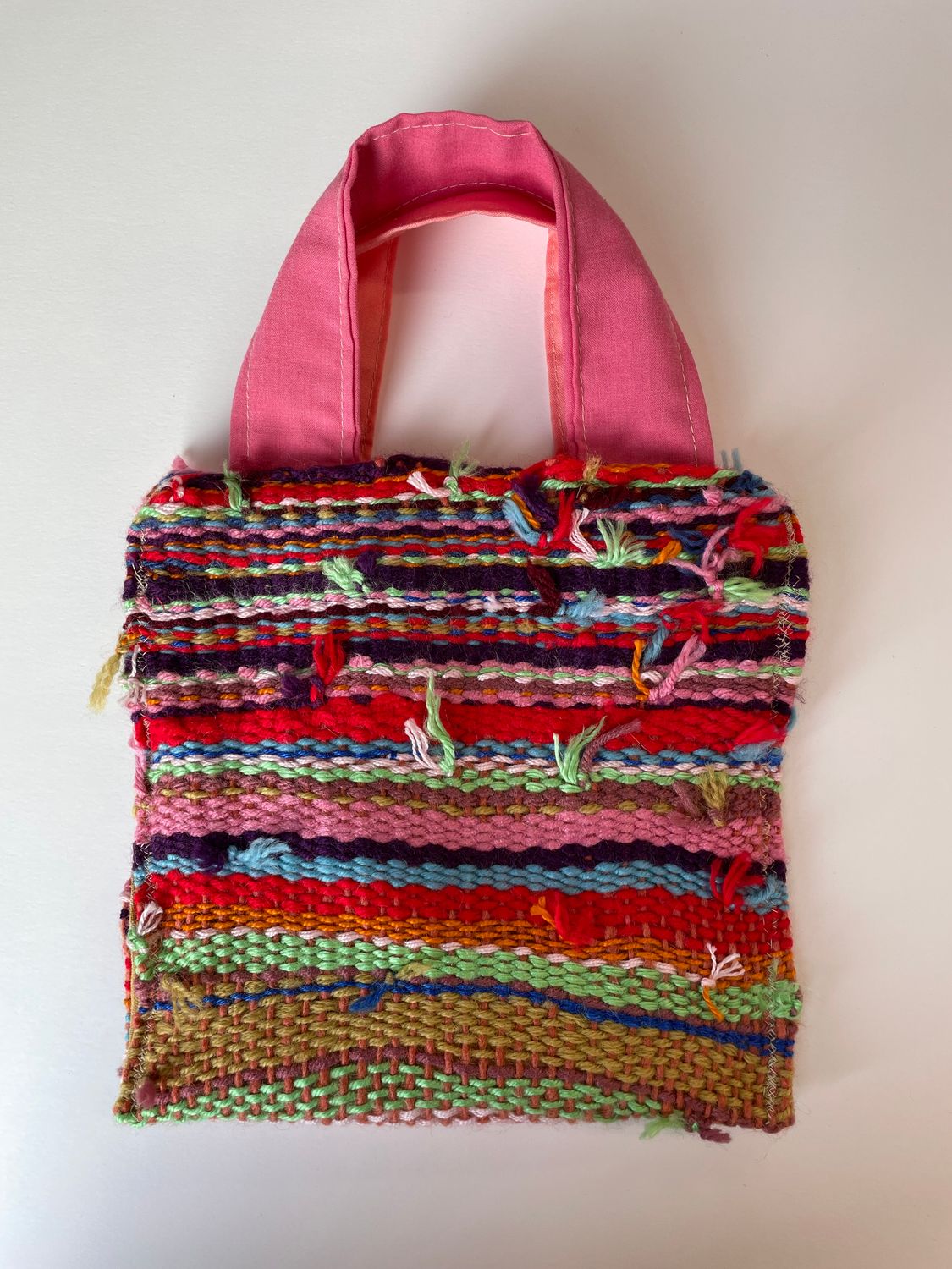 small handwoven bag by Alexa Sekula