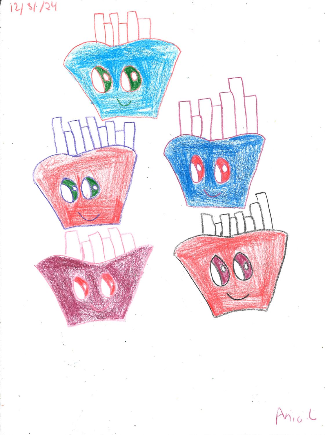 French Fries by Ania Lattie