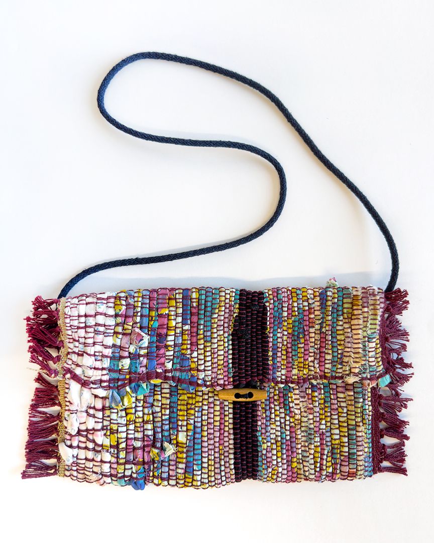 handwoven bag by various artists