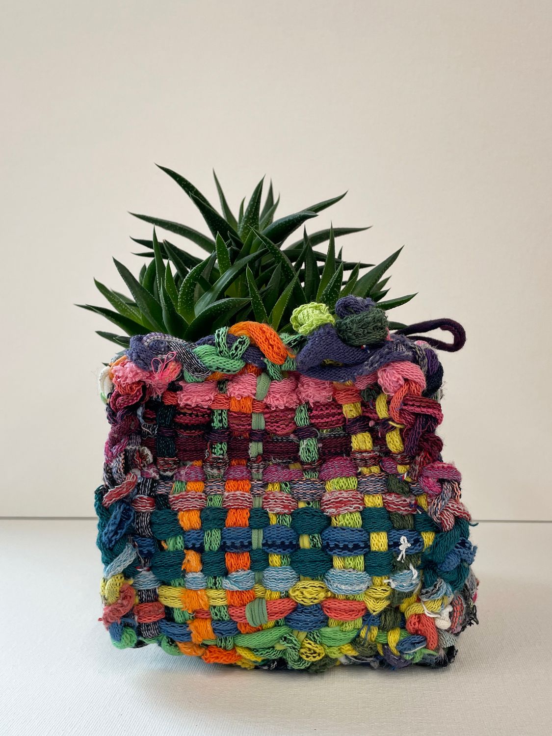 handwoven box by Aaliyah Bush