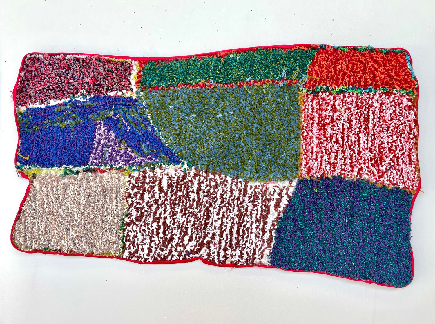 &quot;Cake&quot; tufted wall hanging by Ania Lattie