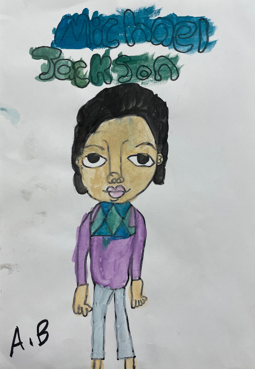 Michael Jackson by Aaliyah Bush