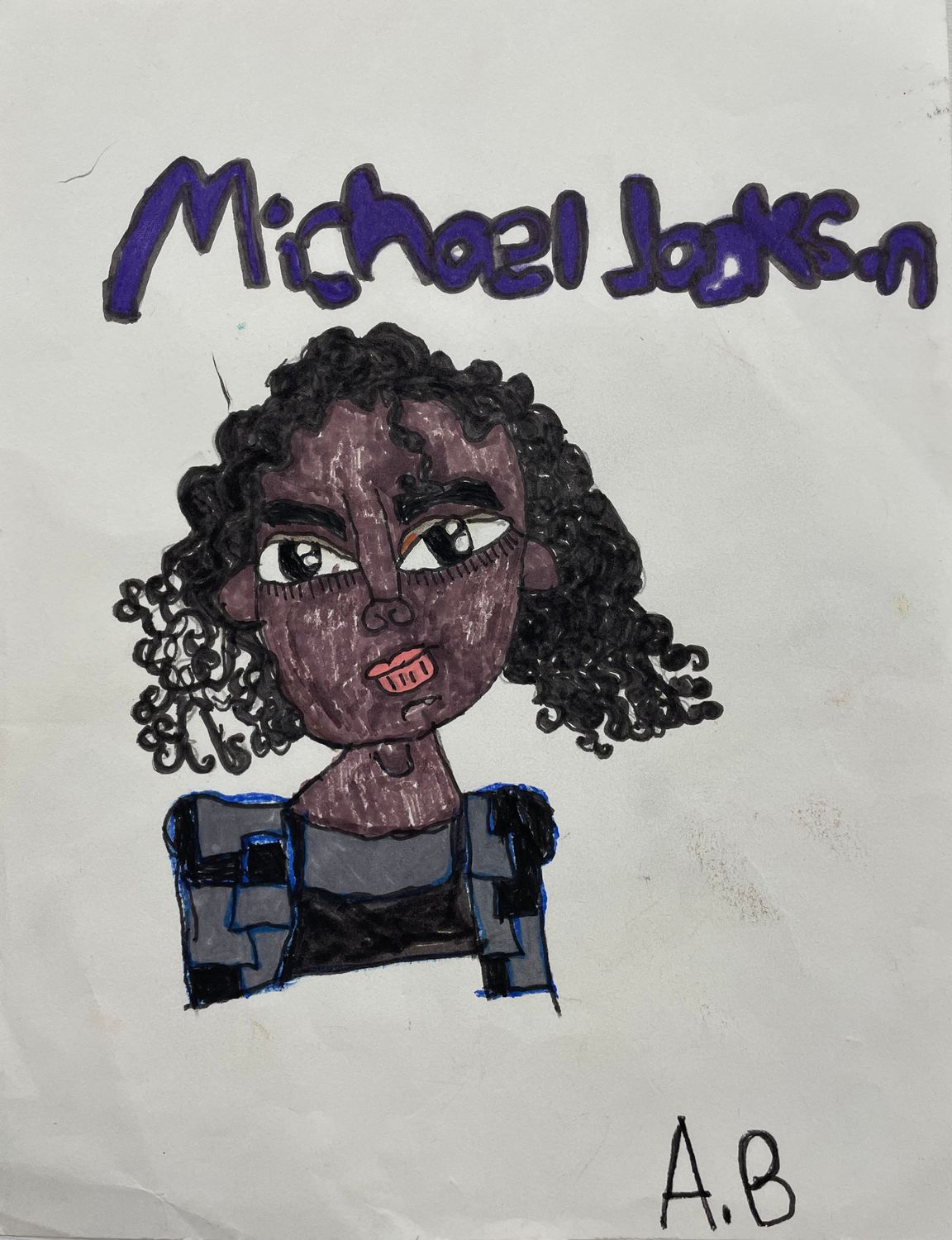 Michael Jackson by Aaliyah Bush