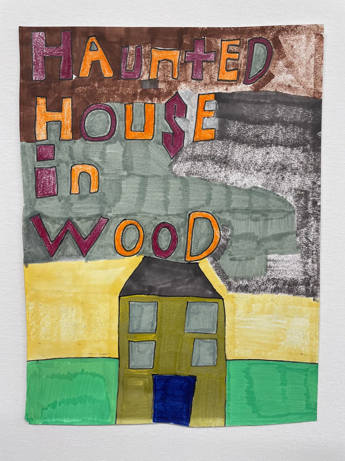 Haunted House in Wood by Samir Saunders